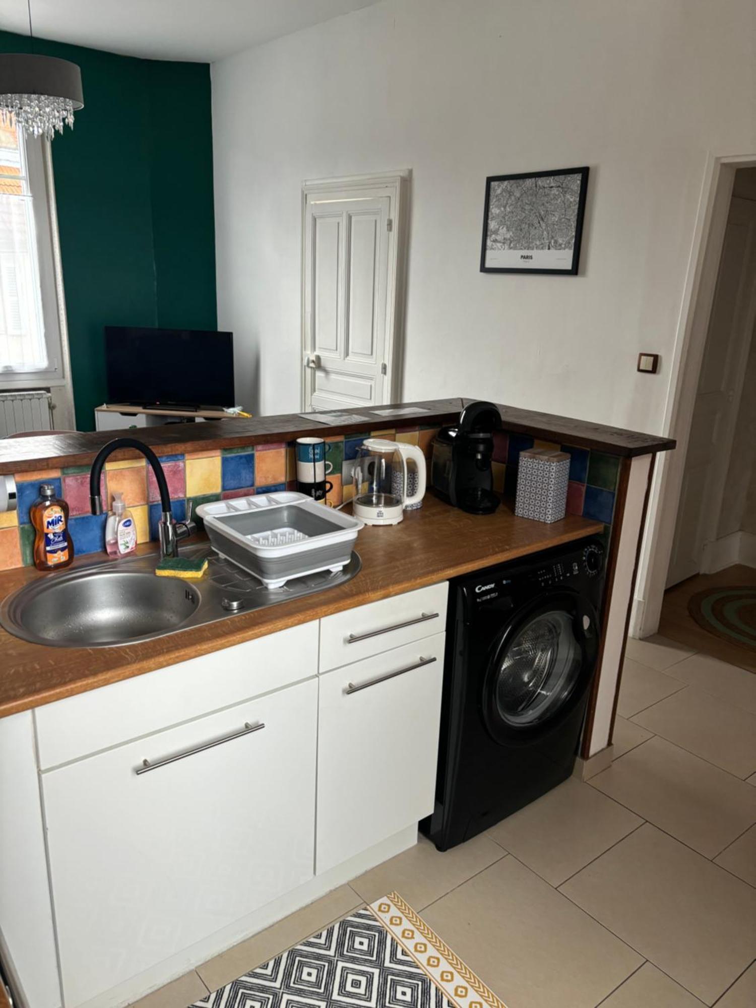 Apartmán T3 Moulins Avec Garage Proche Gare Exteriér fotografie