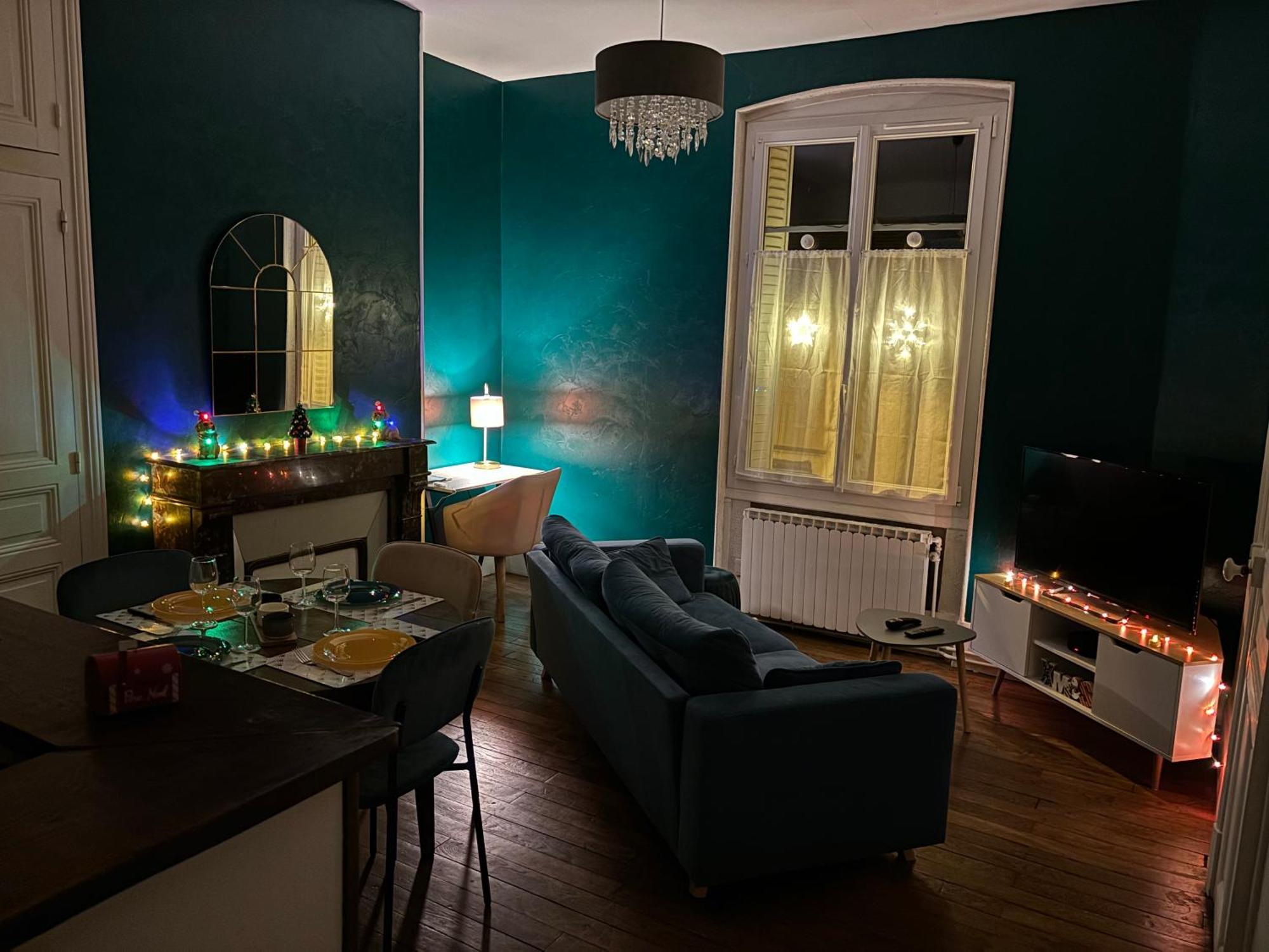Apartmán T3 Moulins Avec Garage Proche Gare Exteriér fotografie